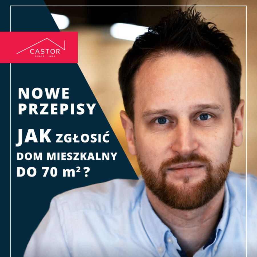 Nowe przepisy. Jak zgłosić dom mieszkalny do  70 m²?
