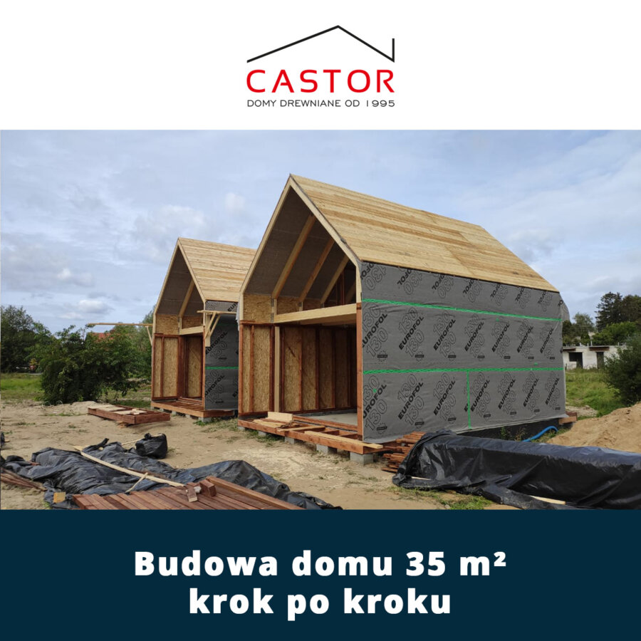 Budowa domu 35m2 krok po kroku